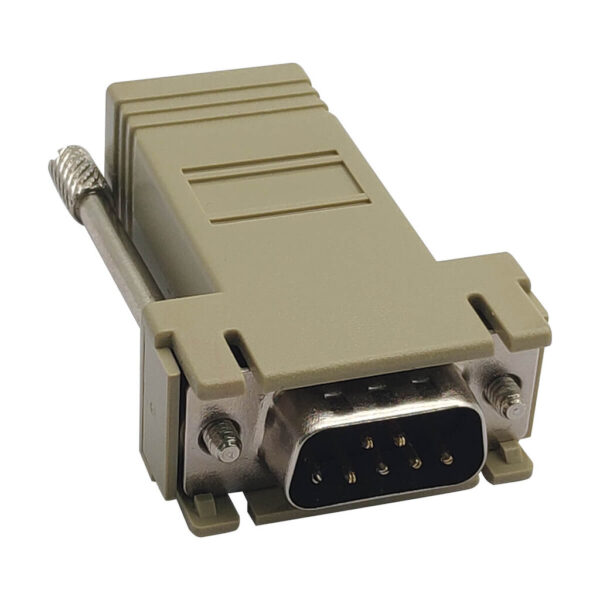 54772ded5110cb28a72757a4bf52df24 Tripp Lite series Modular Serial Adapter (DB9 M to RJ45 F)