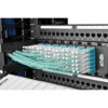 Tripp Lite series 10Gb/40Gb/100Gb Duplex Multimode 50/125 OM3 LSZH Fiber Patch Cable with Push/Pull Tab Connectors (LC/LC), Aqua, 1M (3.3 ft.)