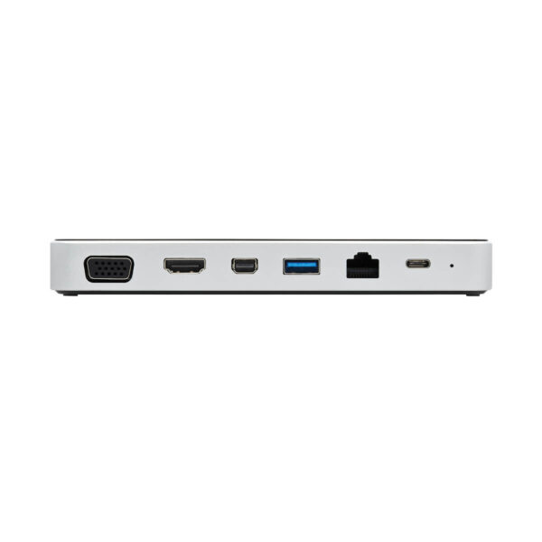 Tripp Lite series USB Dock, Triple Display - 4K HDMI & mDP, VGA, USB 3.x (5Gbps), USB-A/C Hub, GbE, 60W PD Charging