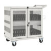 Tripp Lite series Multi-Device Charging Cart, 32 USB Ports, iPad and Android Tablets, Wall-Mount Option, White