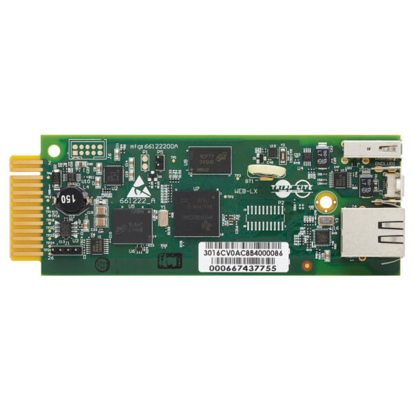 Tripp Lite series WEBCARDLXMINI Network Card for Select UPS Systems, TAA