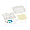 Tripp Lite series Surface-Mount Box for Keystone Jacks - 2 Ports, White, TAA