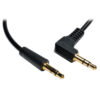 54cfe7e27e36f9018043ffac056f1df9 Tripp Lite series 3.5mm Mini Stereo Audio Cable with one Right-Angle plug (M/M), 6 ft. (1.83 m)