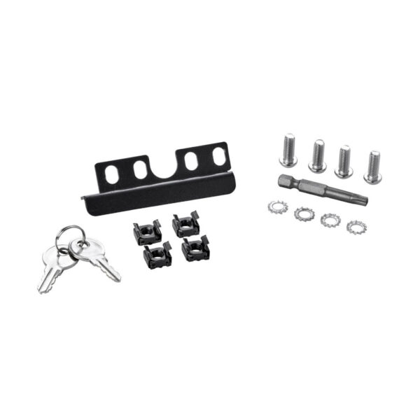 54dc50c3833787c5ad30f0ffbb2b96ce Tripp Lite series SmartRack Hinged Standoff Security Cage for Rack Equipment, 2U, Front