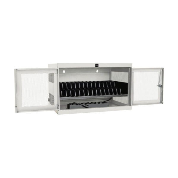 Tripp Lite series Multi-Device Charging Station, 16 AC Outlets, Chromebooks and Laptops, White
