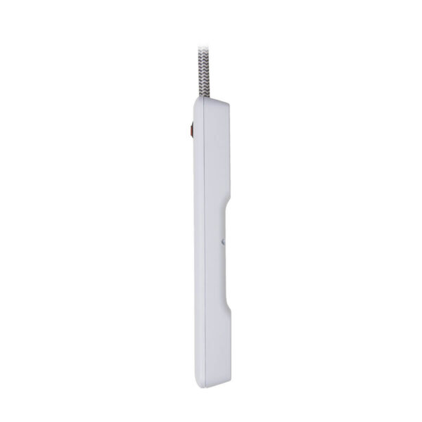 Tripp Lite 7-Outlet Surge Protector, 6 on Strip + 1 on Detachable Charger Plug, 2 USB (2.4A Shared), 900 Joules, 6 ft. Cord, 5-15P, White - TLP616USB