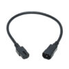 Tripp Lite series Power Cord C14 to C15 - Heavy-Duty, 15A, 250V, 14 AWG, 2 ft. (0.61 m), Black