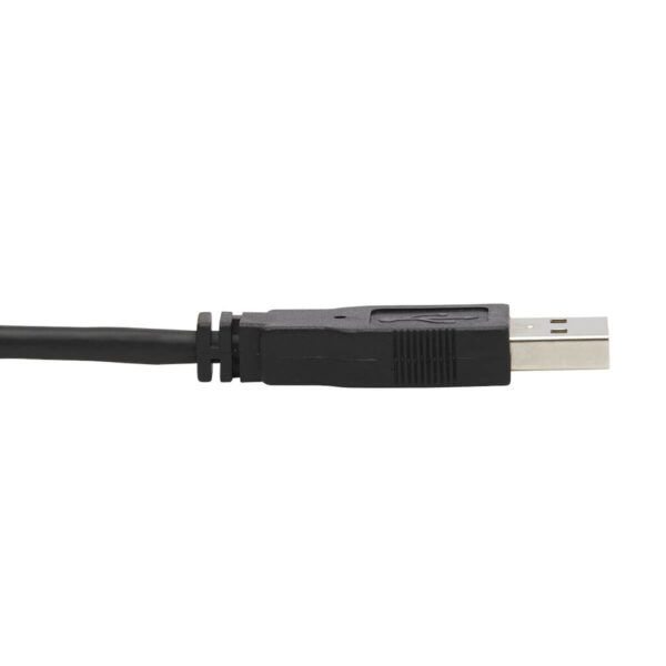 Tripp Lite series DisplayPort KVM Cable Kit - DP, USB, 3.5 mm Audio (3xM/3xM) + USB (M/M), 4K, 4:4:4, 6 ft. (1.83 m), Black