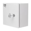 Tripp Lite series SmartRack Outdoor Industrial Enclosure with Lock - NEMA 4, Surface Mount, Metal Construction, 10 x 10 x 6 in., Gray