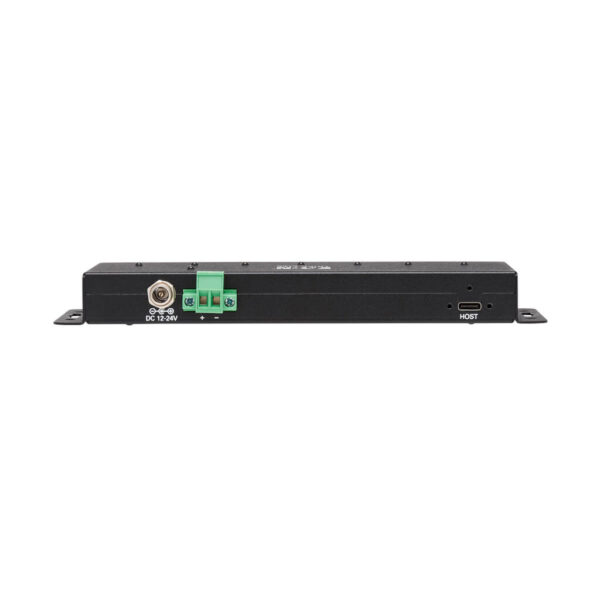 Tripp Lite series Industrial 7-Port USB-C Hub, USB 3.x Gen 2 (10Gbps), 4x USB-A & 3x USB-C Ports, 15Kv ESD Immunity, 2Kv Surge, TAA