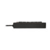 Tripp Lite series Safe-IT 6-Outlet Surge Protector - 10 ft. Spiral Cord, 5-15P Plug, 300 Joules, Antimicrobial Protection, Black
