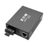 Tripp Lite series Gigabit Multimode Fiber to Ethernet Media Converter, 10/100/1000 SC, International Power Supply, 850 nm, 550M (1804.46 ft.)