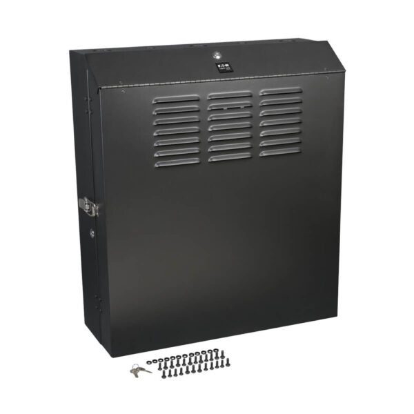 Tripp Lite series SmartRack 5U Low-Profile Vertical-Mount Switch-Depth Wall-Mount Rack Enclosure Cabinet