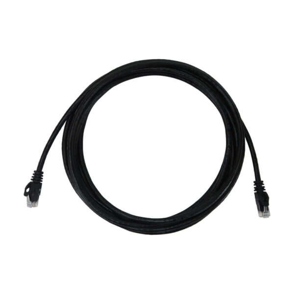 Tripp Lite series Cat6a 10G Snagless Molded UTP Ethernet Cable (RJ45 M/M), PoE, Black, 15 ft. (4.6 m)