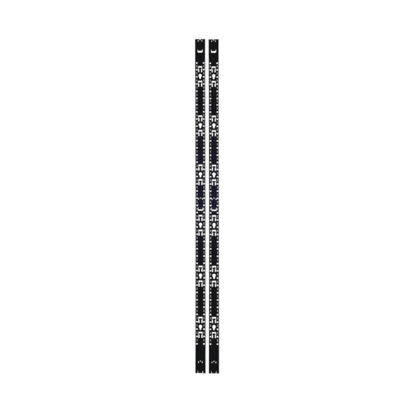 56bbd718cb043d239e3feade7612058f-1 Tripp Lite series SmartRack Rack Enclosure Single-Width Vertical Equipment Management Bars, 42U, 1 Pair