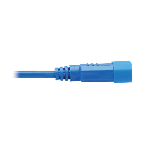 56bd9d4e2b50c284135c5e63fafdc104 Tripp Lite series PDU Power Cord, C13 to C14 - 10A, 250V, 18 AWG, 2 ft. (0.61 m), Blue