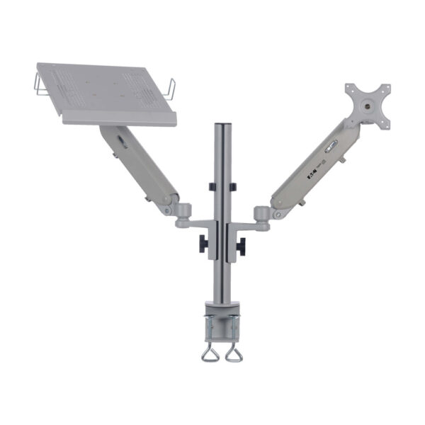 Tripp Lite series Full-Motion Desktop Clamp for Laptop and 17” to 32” Monitor, Aluminum, TAA