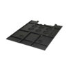 Tripp Lite series SmartRack Roof-Mounted Fan Panel for Wide Rack Enclosure Cabinets - 6 120V Fans, 630 CFM, 5-15P Plug