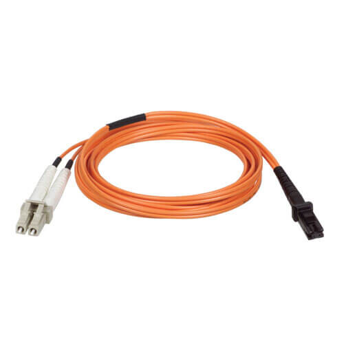 Tripp Lite series Duplex Multimode 62.5/125 Fiber Patch Cable (MTRJ/LC), 15M (50 ft.)