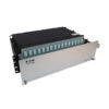 5708dfbde013df036ef4dc4ef7cda885 Tripp Lite series Preloaded Fiber Patch Panel, 3U - 48x (12F MTP/MPO-PC to 4x LC Duplex F/F) 8F Trunk Cables, OM4 Multimode, 5 m (16.4 ft.)