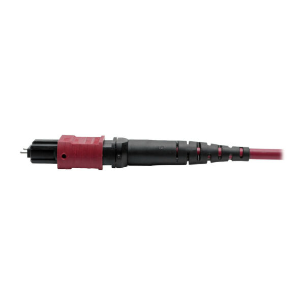 Tripp Lite series MTP/MPO Parallel Optics Base-8 Migration Fiber Adapter, Polarity C to B, 12 Fiber, 40GB/100GB, OM4 M/F, Magenta, 8 in.