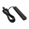 Tripp Lite TLP712B surge protector Black 7 AC outlet(s) 120 V 3,66 m