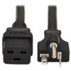 5753a93b9cd5bec316910dc7a6ca7652 Tripp Lite series Power Cord, C19 to NEMA 5-20P - Heavy-Duty, 20A, 125V, 12 AWG, 6 ft. (1.8 m), Black