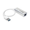 Tripp Lite series USB 3.0 SuperSpeed to Gigabit Ethernet NIC Network Adapter, 10/100/1000, Plug and Play, Aluminum