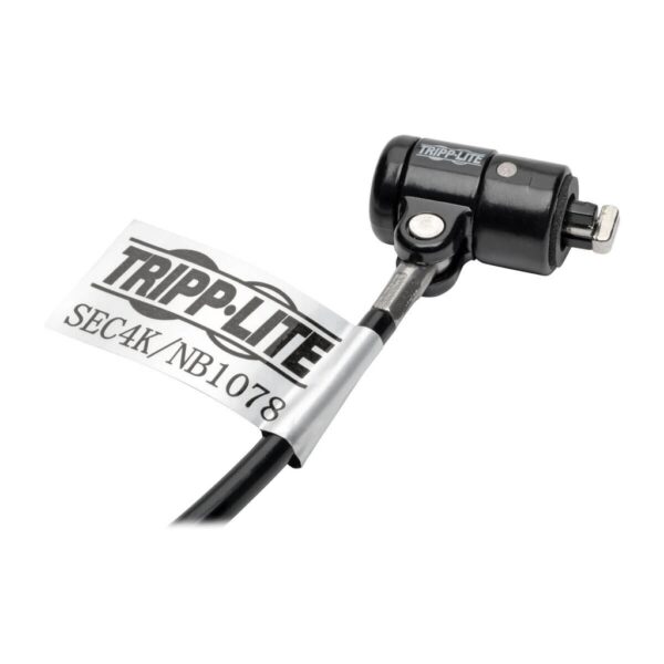 Tripp Lite series Security Lock for Laptops and Peripherals, Keyed, 4 ft. (1.22 m) Cable