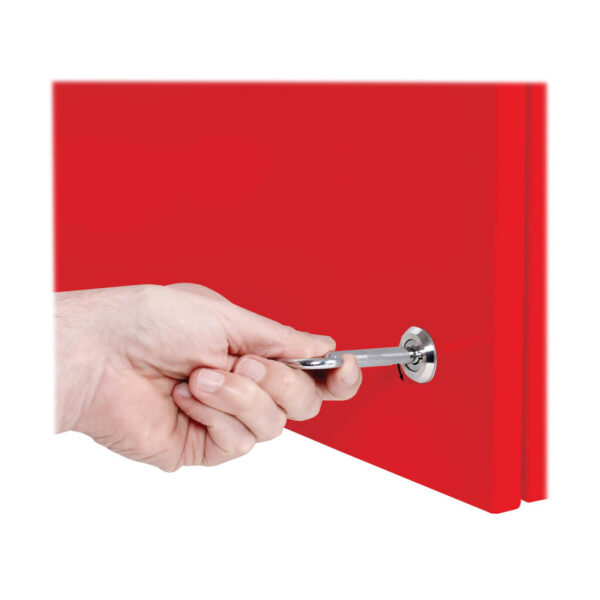 Tripp Lite series SmartRack Outdoor Industrial Enclosure with Lock - NEMA 4, Surface Mount, Metal Construction, 18 x 18 x 10 in., Red