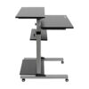 Tripp Lite series Rolling Desk TV/Monitor Cart - Height Adjustable