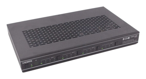 Tripp Lite series 4x4 HDMI Matrix Switch with Video Wall Controller - 4K 60 Hz, 4 HDMI Inputs, 4 HDMI Outputs, HDR, 4:4:4, Multi-Resolution Support