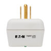 583da313603f7f3c8f02b766ad4958c5 Tripp Lite series Protect It! 1-Outlet Portable Surge Protector, Direct Plug-In, 600 Joules, Tel/Modem Protection - TRAVELCUBE