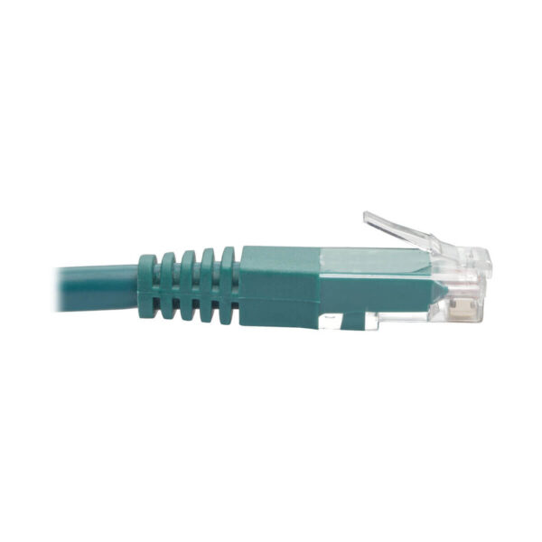 Tripp Lite series Cat6 Gigabit Molded (UTP) Ethernet Cable (RJ45 M/M), PoE, Green, 10 ft. (3.05 m)