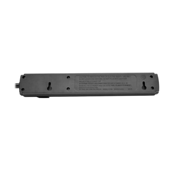 58798e537b4381257781a5d51dacd45b Tripp Lite series Power It! 6-Outlet Power Strip, 6 ft. (1.83 m) Cord, Black Housing