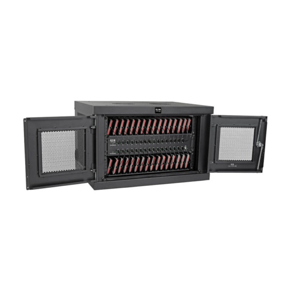 Tripp Lite series Locking Cell Phone Charging Station for 32 Devices – USB, with Sync for Smartphones