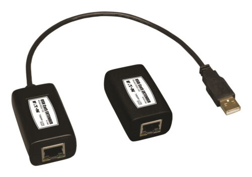 Tripp Lite series 1-Port USB over Cat5/Cat6 Extender, Transmitter and Receiver, up to 150 ft. (45.72 m), TAA