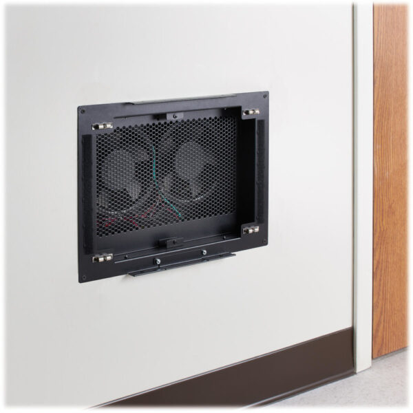 Tripp Lite series Network Closet Exhaust Fan, 475 CFM, NEMA 5-15P Input, Black