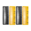 58c96c765e4a37cbd59d41068a0abf18 Tripp Lite series High-Capacity Vertical Cable Manager - Deep Double Finger Duct with Cover, Double Sided, 6 in. Wide, Yellow/Black, 7 ft. (2.2 m)