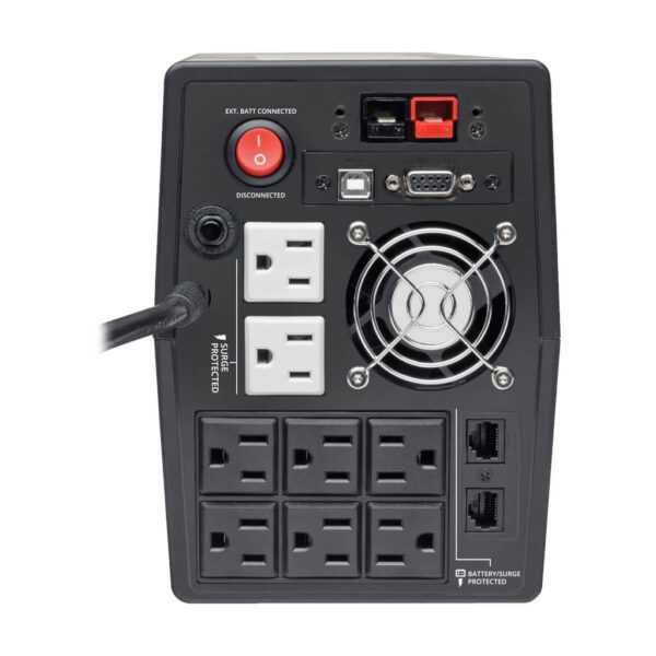58de93c14779099aa059e91ff2443252 Tripp Lite series 1440VA 940W Line-Interactive UPS - 8 NEMA 5-15R Outlets, AVR, USB, Serial, LCD, Extended Run, Tower