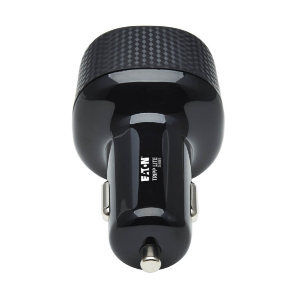 590adc5404c1b6f7a957e2fdbf3833c9 Tripp Lite series Dual-Port USB Car Charger, 63W Max - USB-C PD 3.0 Up to 60W, USB-A QC 3.0 Up to 18W