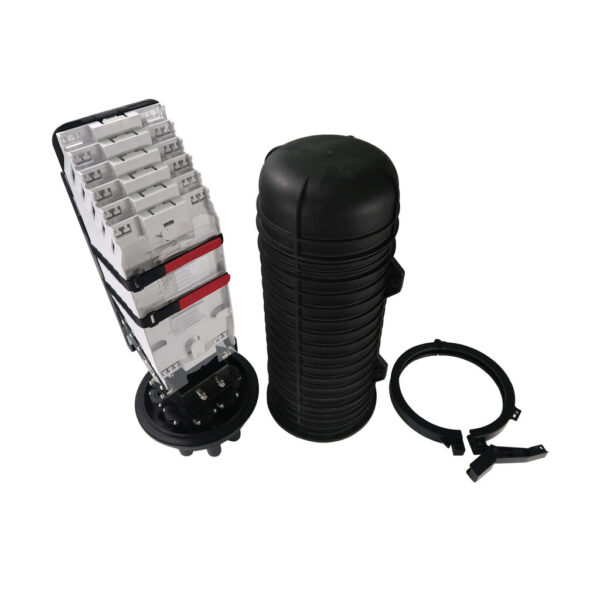 Tripp Lite series Fiber Splice Dome Enclosure - 6 Splicing Trays, 288 Fiber Capacity, IP68 Rated