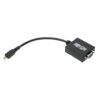 595b01dc0e4f648cd9679674af8c1987 Tripp Lite series Micro HDMI to VGA Adapter Video Converter with Audio for Smartphones/Tablets/Ultrabooks, (M/F), 6-in. (15.24 cm)
