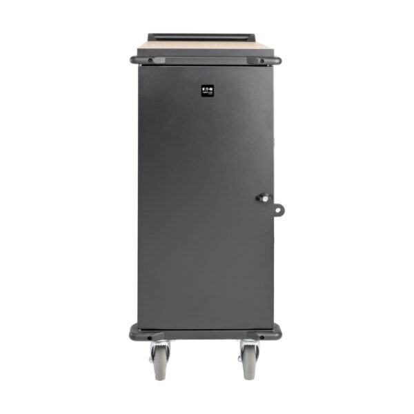 595b8728dea4915d726fb7afb421b4f6 Tripp Lite series 21-Device AC Charging Cart for Laptops and Chromebooks - 120V, NEMA 5-15P, 10 ft. (3.05 m) Cord, Black
