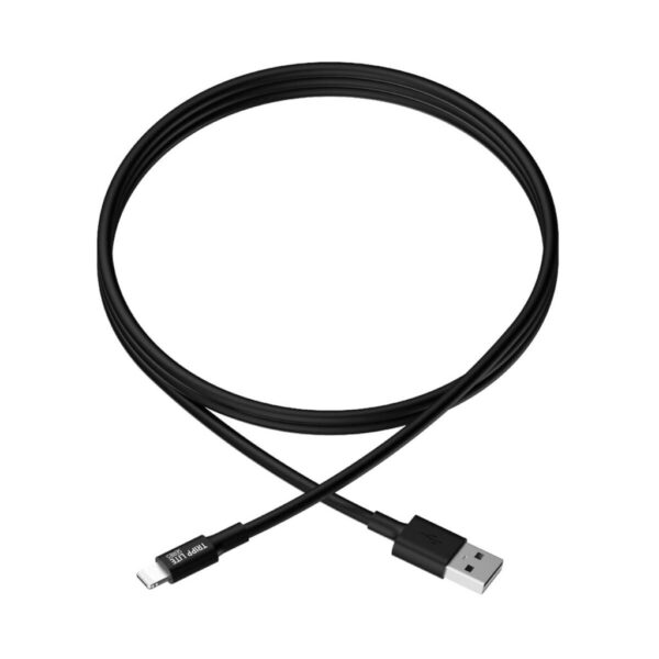 Tripp Lite series USB-A to Lightning Sync/Charge Cables (M/M) - MFi Certified, Black, 10 in. (0.25 m), Pack of 10
