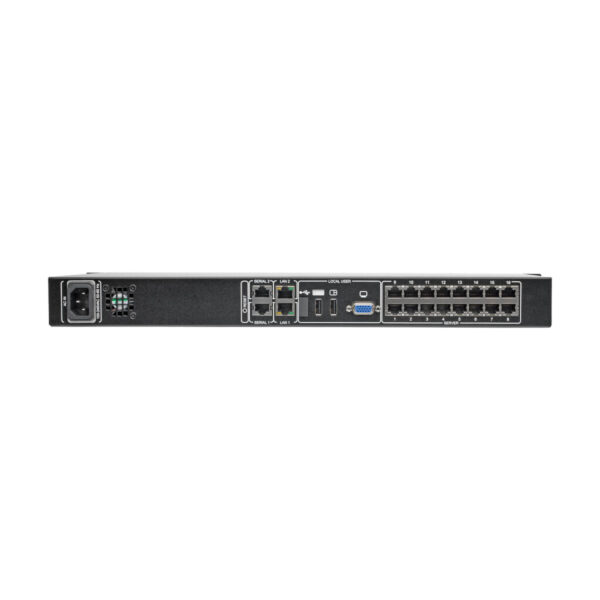 599c3c941cb52306249e4bec1e07b4f1 Tripp Lite series NetCommander 16-Port Cat5 KVM over IP Switch - 1 Remote + 1 Local User, 1U Rack-Mount, TAA