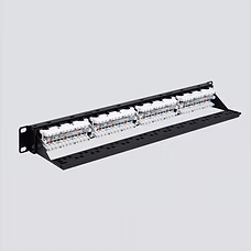 5EPP24-S CAT5E, 110-Type, Patch Panel, 24-Port, 1U, T568A/B