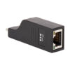 5a115baba9561c95cfa8258f271212a8 Tripp Lite series USB-C to Gigabit Ethernet Vertical Network Adapter (M/F) - USB 3.1 Gen 1, 10/100/1000 Mbps, Black