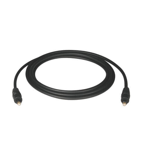 Tripp Lite series Toslink Digital Optical SPDIF Audio Cable, 2M (6.56 ft.)