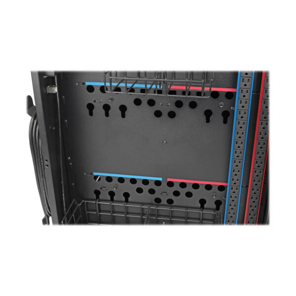 5aec0f395757e8a3a9327d1f127f0341 Tripp Lite series 45-Device AC Mobile Charging Cart - Laptops and Chromebooks, 120V, NEMA 5-15P, 10 ft. (3.05 m) Cord, Black